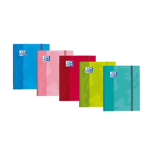 CARPETA DE GOMAS CON SOLAPAS TAPA EXTRADURA A4+ COLORES SURTIDOS ..