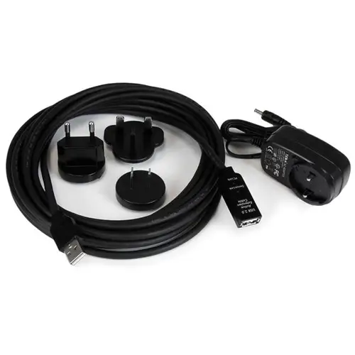 Cable USB 2.0 de Extensión Alargador Activo de 5 metros - Macho a Hembra - Imagen 4