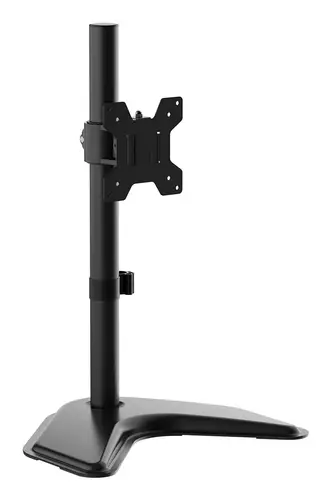 Soporte de mesa con peana eco giratorio e inclinable para monitor/TV 10kg de 17-32, Negro - Imagen 1