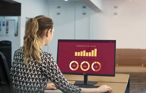 E Series E2725H pantalla para PC 68,6 cm (27") 1920 x 1080 Pixeles Full HD LED Negro - Imagen 9