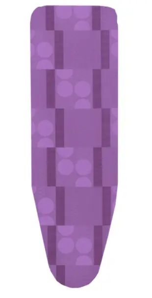 FUR004-2061 Cubierta superior para tabla de planchado Algodón, Vellón Mauve