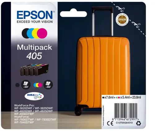 Multipack 4-colours 405 DURABrite Ultra Ink - Imagen 1
