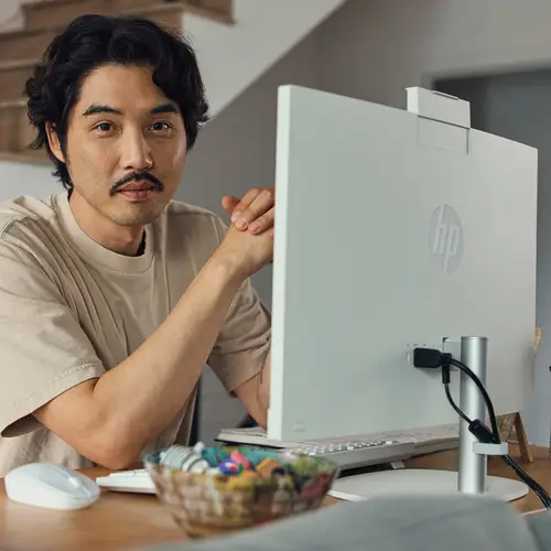 24-cr0094ns Intel® Core i3 i3-1315U 60,5 cm (23.8") 1920 x 1080 Pixeles Pantalla táctil PC todo en uno 8 GB DDR4-SDRAM 512 GB SSD Windows 11 Home Wi-Fi 6 (802.11ax) Negro - Imagen 7