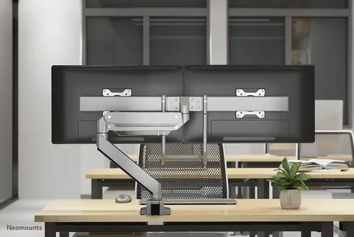 NM-D775DXSILVER Brazo de monitor 10-32" - resorte de gas - Topfix - Tope-a-180° - Imagen 11