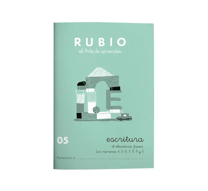 CUADERNO RUBIO A5 ESCRITURA   05 - Pack de 10 unidades