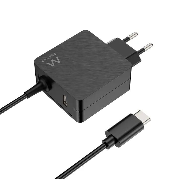 EW3979 cargador de dispositivo móvil Portátil Negro Corriente alterna Carga rápida Interior