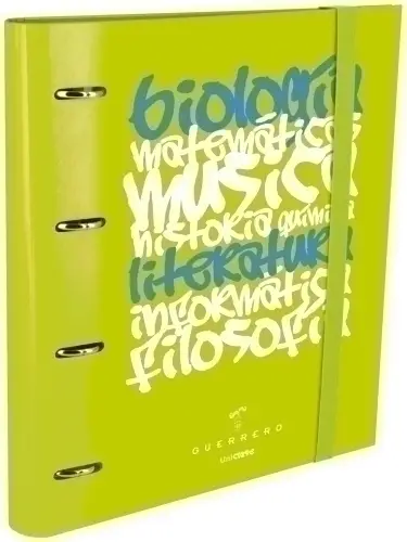CARPEBOOK UNICLASE A4 4AN.100h VERDE CL - Pack de 2 unidades