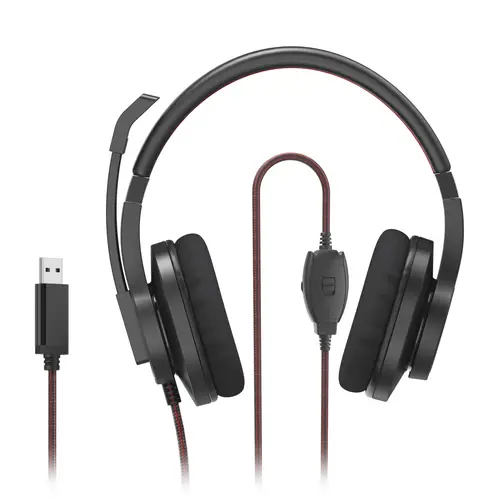 | Auricular para PC Office HS-USB400 V2, estéreo, negro - Imagen 3