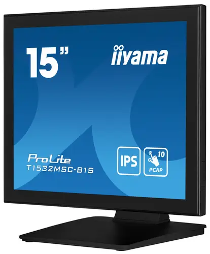 ProLite T1532MSC-B1S pantalla para PC 38,1 cm (15") 1024 x 768 Pixeles XGA LCD Pantalla táctil Negro - Imagen 5