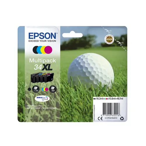 Golf ball Tinta magenta 34 DURABrite Ultra Pelota de golf - Imagen 2