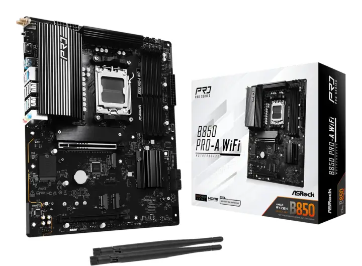 B850 Pro-A WiFi AMD B850 Zócalo AM5 ATX
