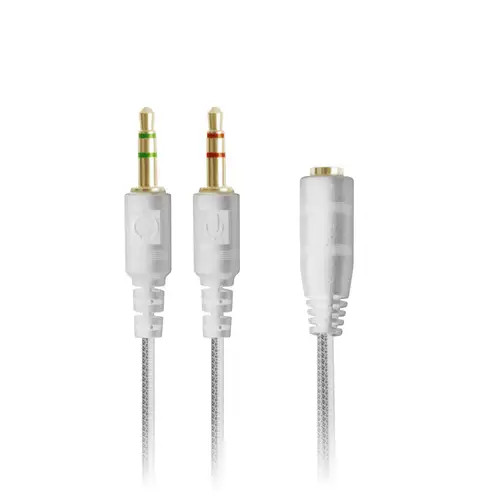 MIHXW Blanco, Auriculares In-Ear, Micrófono, PS4/PS5/XBOX/SWITCH/PC - Imagen 9