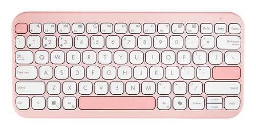 Marshmallow Keyboard KW100 teclado Hogar Bluetooth QWERTY Rosa - Imagen 1