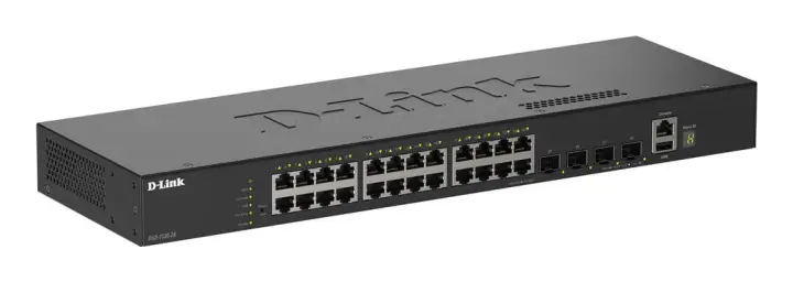 DGS-1530-28/E switch Gestionado L2 Gigabit Ethernet (10/100/1000) Negro