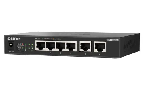 QSW-2104-2T-R2 switch No administrado 10G Ethernet (100/1000/10000) Escritorio Negro - Imagen 4