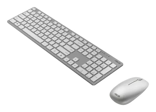 W5000 teclado Ratón incluido Oficina RF inalámbrico QWERTY Español Blanco - Imagen 2