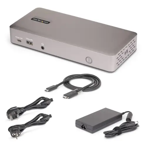 Docking Station USB4 para 3 Monitores 4K60 HDMI o DisplayPort - Dock USB Tipo C - Hub USB de 6 Puertos - Red Ethernet de 2,5GbE - PD 100W - Carga de Portátiles de 100W - sin Controladores - Imagen 10