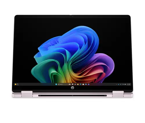 OmniBook 5 Flip 2-in-1 Laptop Next Gen AI 14-km0008nsx Copilot+ PC Intel Core Ultra 5 322 35,6 cm (14") Pantalla táctil 2K 16 GB LPDDR5x-SDRAM 1 TB SSD Wi-Fi 6 (802.11ax) Windows 11 Home Rosa - Imagen 1