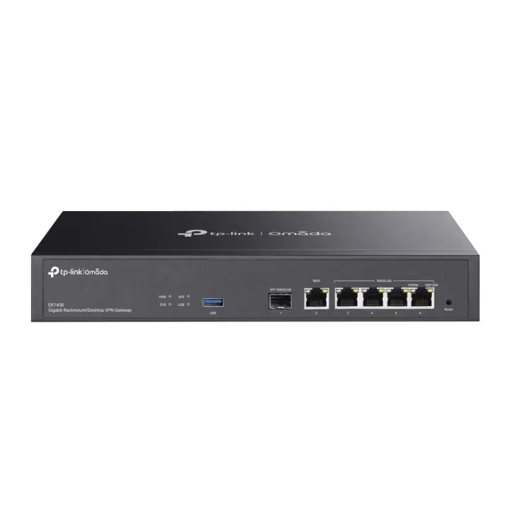 ER7406 router Gigabit Ethernet Negro