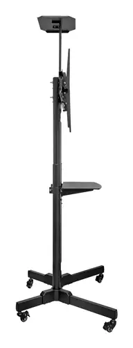 Soporte De Suelo Universal Móvil, Con 2 Bandejas Y Altura Regulable UK501 32?-75? TV / Monitores - Imagen 3