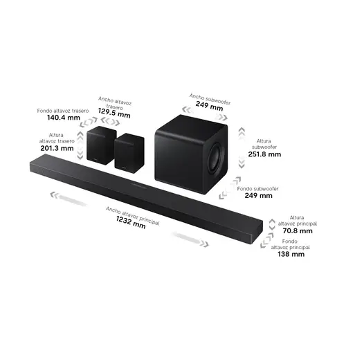 Barra Sonido Q990H 11.1.4ch Dolby Atmos 2026 - Imagen 11