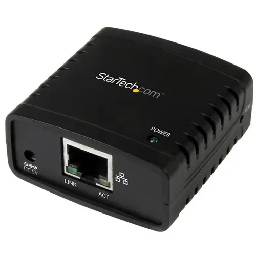 Servidor de Impresión en Red Ethernet 10/100 Mbps a USB 2.0 con LPR - Imagen 1