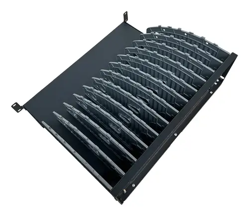 EW1721 organizador para estación de carga Acrilonitrilo butadieno estireno (ABS), Metal, Plástico Negro - Imagen 2