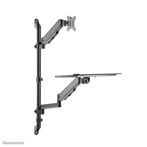 WL90-325BL1 Soporte de pared para puesto de trabajo de pie/sentado 17-32" - resorte de gas - Imagen 3
