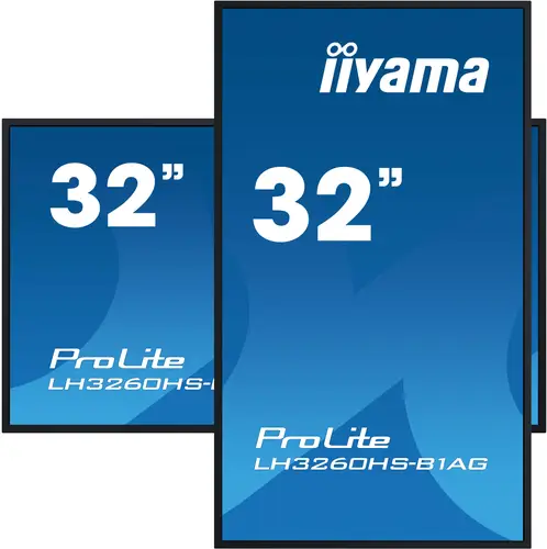 LH3260HS-B1AG pantalla de señalización Pizarra de caballete digital 80 cm (31.5") LED Wifi 500 cd / m² Full HD Negro Procesador incorporado Android 11 24/7 - Imagen 8