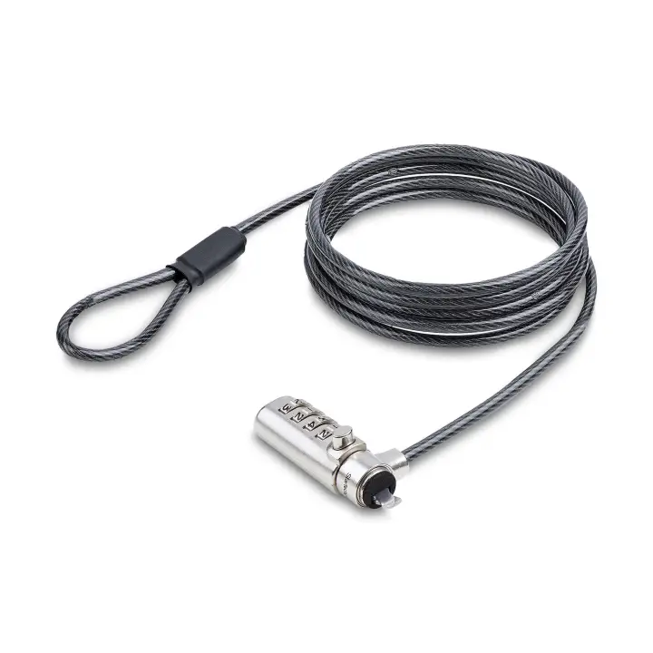 Cable de Seguridad Delgado para Portátil Compatible con Noble We..