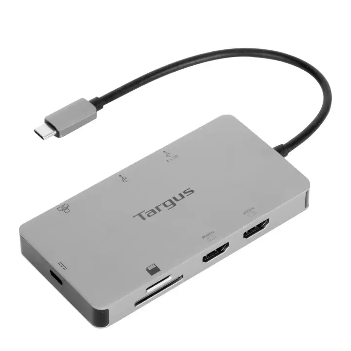 DOCK423EU base para portátil y replicador de puertos Alámbrico USB 3.2 Gen 1 (3.1 Gen 1) Type-C Plata