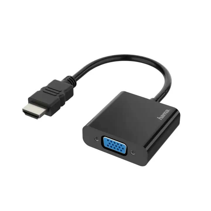00200343 adaptador de cable de vídeo 0,15 m HDMI tipo A (Estándar) VGA (D-Sub) Negro