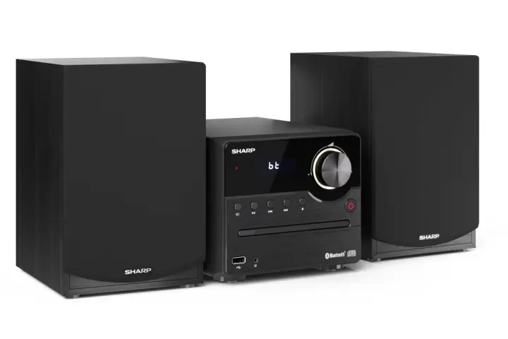 XL-B512(BK) sistema de audio para el hogar Microcadena de música para uso doméstico 45 W Negro