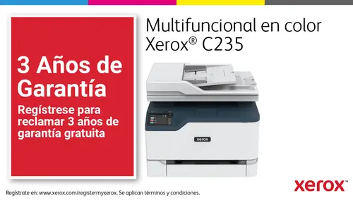 C235 A4 22 ppm Inalámbrica Copia/impresión/escaneado/fax PS3 PCL5e/6 ADF 2 bandejas Total 251 hojas - Imagen 9