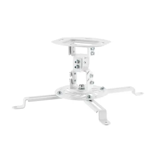 Soporte Universal Giratorio, Inclinable de Techo para Proyector 13.5Kg, Blanco - Imagen 2