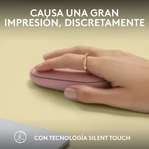 910-007014 ratón Viajes Ambidextro RF Wireless + Bluetooth Óptico 4000 DPI - Imagen 12