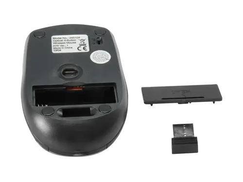 245104 ratón Viajes Ambidextro RF inalámbrico Óptico 1600 DPI - Imagen 6