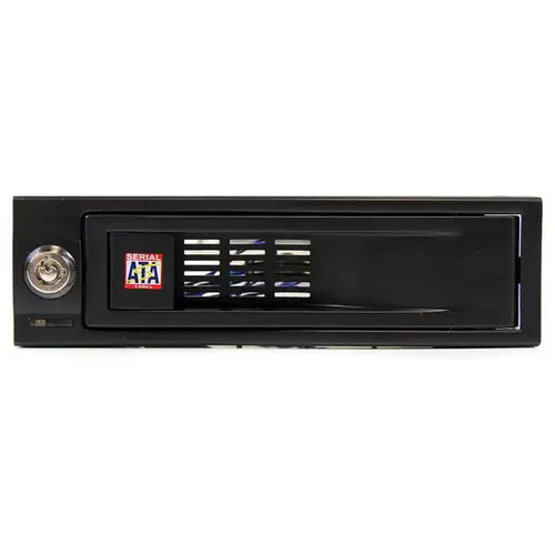 Rack Móvil Aluminio para Disco Duro HDD SATA de 3,5" Pulgadas sin Bandeja Bahía de 5,25" - Imagen 2