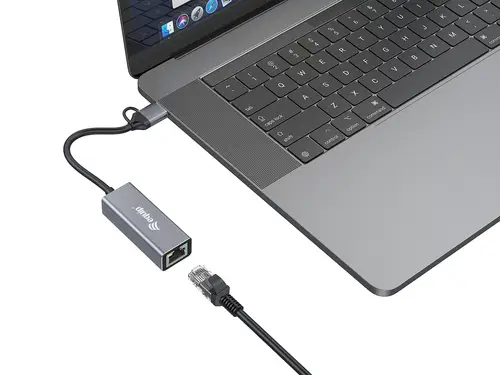 Adaptador de USB-C a 2,5 Gigabit Ethernet de red (USB-C+A) - Imagen 4