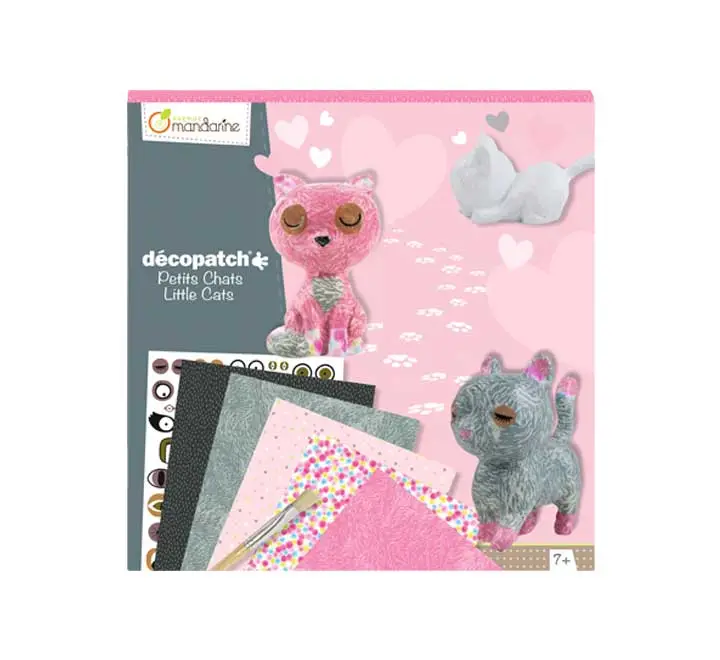 CAJA DECOPATCH CLF MANDARINE GATO+ACC. - Imagen 1