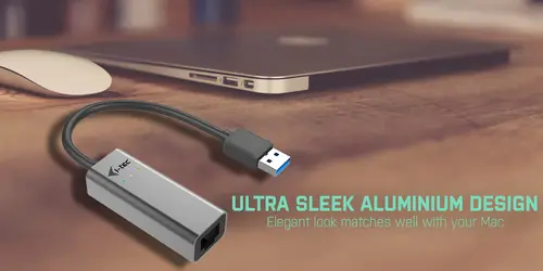 Metal USB 3.0 Gigabit Ethernet Adapter - Imagen 8