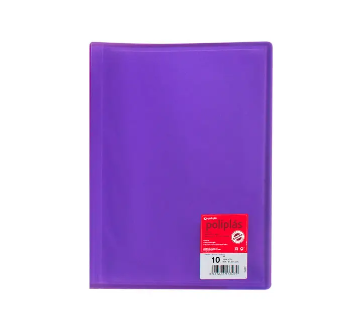 CARP. 10F POLIPLAS GRAFOPLAS A4 PP VIOLET 01311235