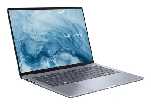 Zenbook 14 OLED UX3480QA-U1144W Copilot+ PC Copilot+ PC - Ordenador Portátil " WUXGA (Snapdragon X1-26-100, 16GB RAM, 256GB SSD, Adreno GPU, Windows 11 Home) Arctic Blue - Tec. QWERTY Esp - Imagen 11
