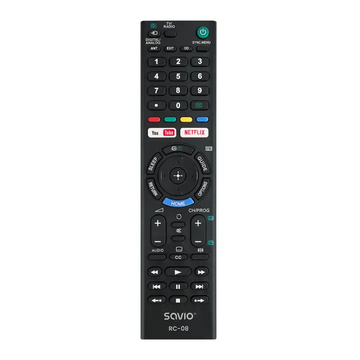 RC-08 mando a distancia TV Botones