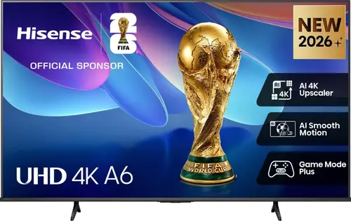 43A6S 109,2 cm (43") 4K Ultra HD Smart TV Wifi Negro - Imagen 1
