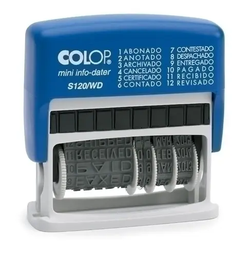 FECHADOR ent.AUT. COLOP S120/WD 4 mm 12T