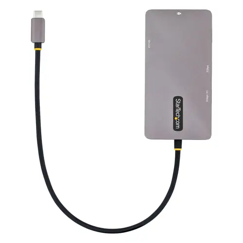 Adaptador Multipuertos USB C 2x HDMI 4K 60Hz, Hub USB-A 3.1 2Pt 5Gbps, PD 100W, GbE, SD/MicroSD, Cable de 30cm, Docking Station USB Tipo C de Viajes para Portátiles - Imagen 6