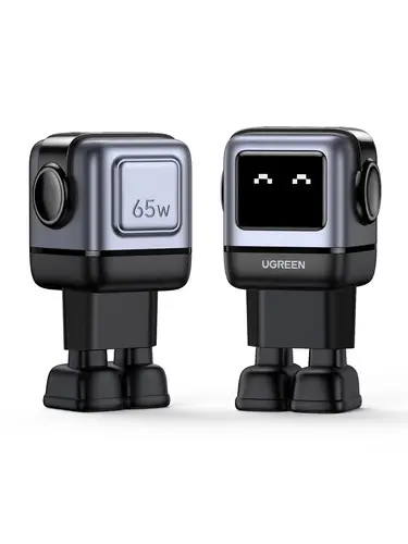 Nexode RG 65W 3-Port GaN Ordenador portátil, Teléfono móvil, Portátil, Batería portátil, Teléfono Gris Corriente alterna Carga rápida Interior - Imagen 3