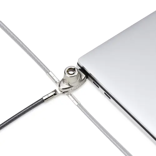 Cable de Seguridad Delgado para Portátil Compatible con Noble Wedge® de 1,5m - Cable Antirrobo para Portátil con Candado de de Llave - Cable Resistente a los Cortes - Imagen 5