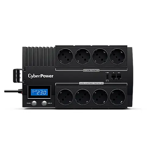 BR1200ELCD sistema de alimentación ininterrumpida (UPS) Línea interactiva 1,2 kVA 720 W 8 salidas AC - Imagen 2